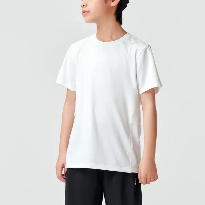 Tricou cu logo „Alb”