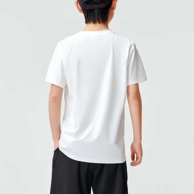 Tricou cu logo „Alb”