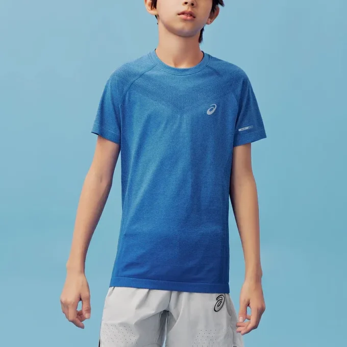 Tricou cu logo „Albastru”
