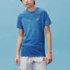 Tricou cu logo „Albastru”