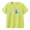 Tricou cu logo colorat „Green”