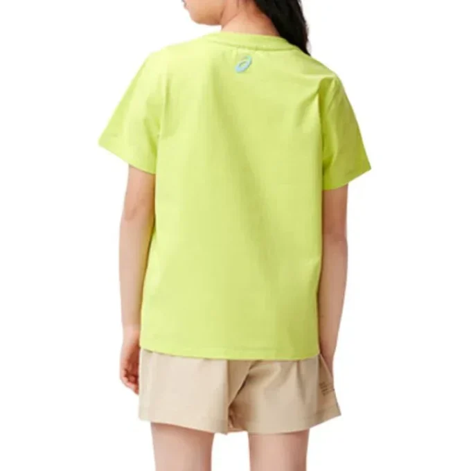 Tricou cu logo colorat „Green”