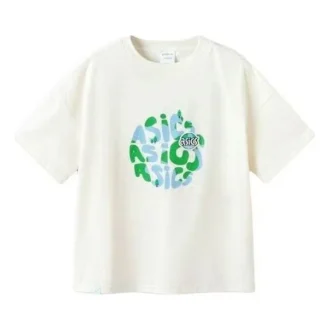 Tricou cu logo cu tematică Earth „Alb”