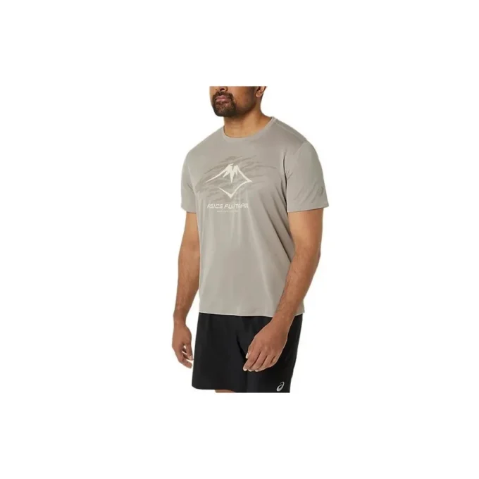 Tricou cu logo Fujitrail „Grey”