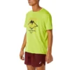 Tricou cu logo Fujitrail „Neon Lime”