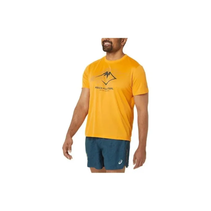 Tricou cu logo Fujitrail „Yellow”