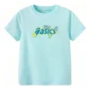 Tricou cu logo grafic „Sky Blue”