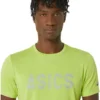 Tricou cu logo Heather Dry „Lime Zest”