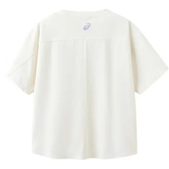 Tricou cu logo și flori „White”