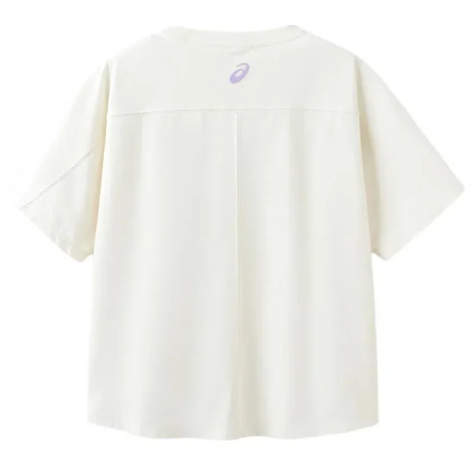 Tricou cu logo și flori „White”
