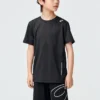Tricou cu logo „Negru”