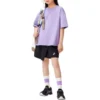 Tricou cu logo „Purple”