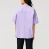 Tricou cu logo „Purple”