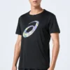 Tricou cu logo spirală SS „Negru”