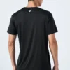 Tricou cu logo spirală SS „Negru”