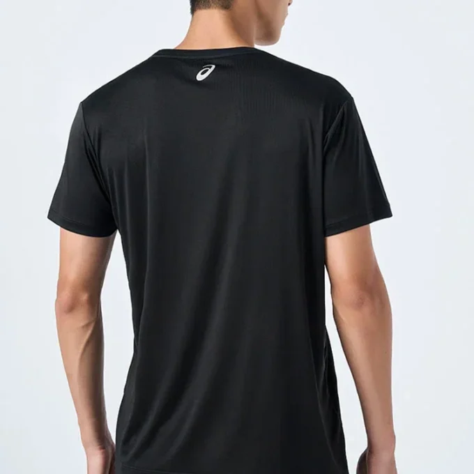 Tricou cu logo spirală SS „Negru”