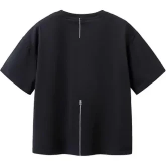 Tricou cu logo-uri multiple „Negru”