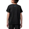 Tricou cu logo-uri multiple „Negru”