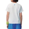 Tricou cu logo-uri multiple „White”