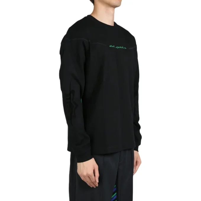 Tricou cu mânecă lungă Asics x Kiko Kostadinov Novalis Bixance „Black”