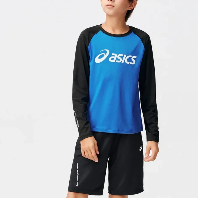 Tricou cu mânecă lungă cu logo „Blue”
