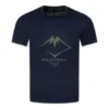 Tricou cu mânecă scurtă și logo Fujitrail „Navy”