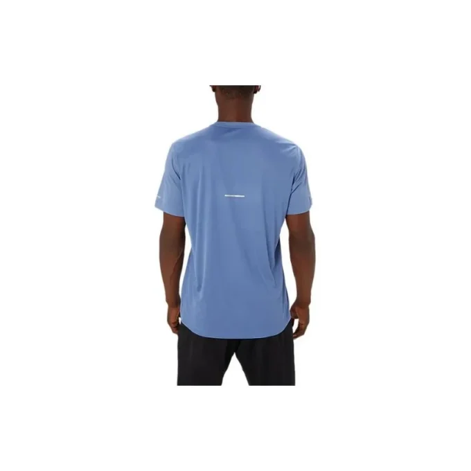 Tricou cu mânecă scurtă și logo Lite-Show „Albastru cer”
