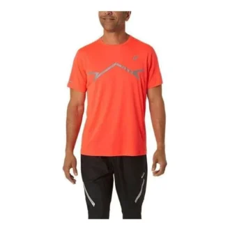 Tricou cu mânecă scurtă și logo Lite-Show „Orange”