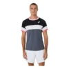 Tricou cu mânecă scurtă Match „Gri Alb Negru”