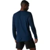 Tricou cu mâneci lungi argintiu „French Blue”