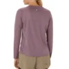 Tricou cu mâneci lungi cu logo Fujitral „Dusty Mauve”