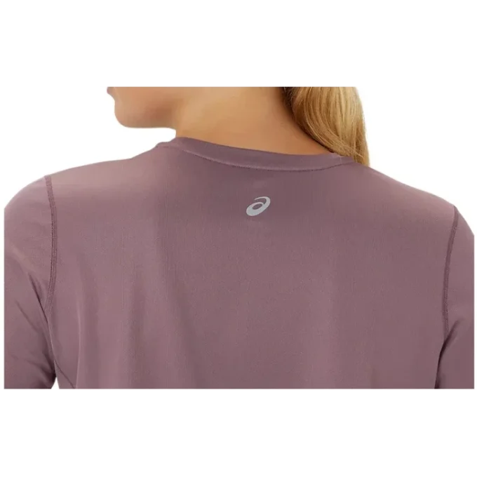 Tricou cu mâneci lungi cu logo Fujitral „Dusty Mauve”