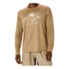 Tricou cu mâneci lungi Fujitrail Running „Oatmeal”
