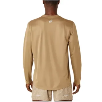 Tricou cu mâneci lungi Fujitrail Running „Oatmeal”