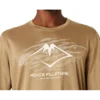 Tricou cu mâneci lungi Fujitrail Running „Oatmeal”
