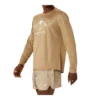 Tricou cu mâneci lungi Fujitrail Running „Oatmeal”