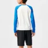 Tricou cu mâneci lungi și logo „Alb”