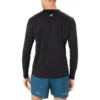Tricou cu mâneci lungi și logo Fujitrail „Negru-Galben”