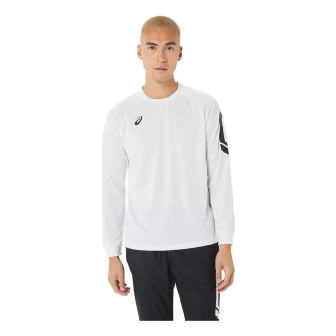 Tricou cu mâneci lungi și logo „White”