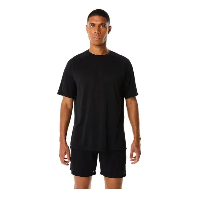 Tricou cu mâneci scurte Actibreeze Jacquard „Black”