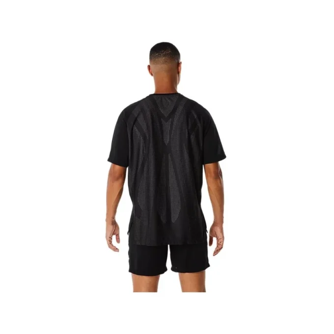 Tricou cu mâneci scurte Actibreeze Jacquard „Black”