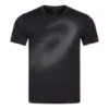 Tricou de alergare cu logo reflectorizant „Negru”