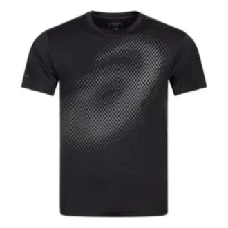Tricou de alergare cu logo reflectorizant „Negru”
