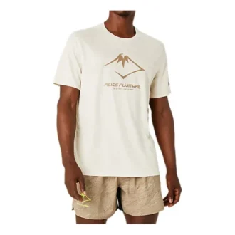 Tricou de alergare Fujitrail „Oatmeal”