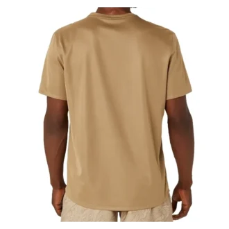 Tricou de alergare Fujitrail „Tan White”