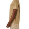 Tricou de alergare Fujitrail „Tan White”