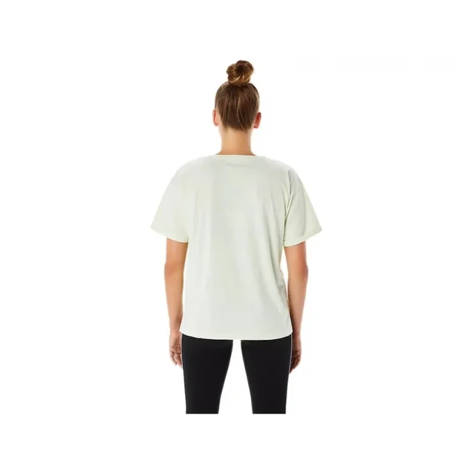 Tricou de antrenament cu imprimeu relaxat „Whisper Green”