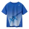 Tricou de atletism „Albastru Alb”