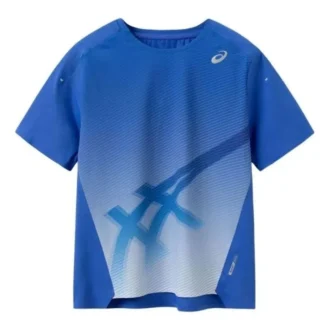 Tricou de atletism „Albastru Alb”