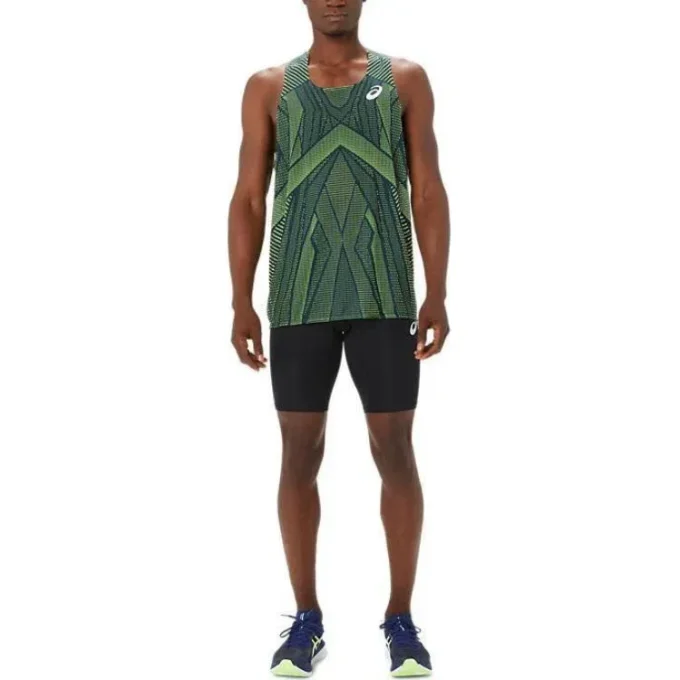 Tricou fără mâneci Actibreeze Mărimi asiatice „French Blue Safety Yellow”